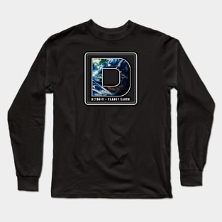Detroit - Planet Earth Long Sleeve T-Shirt
